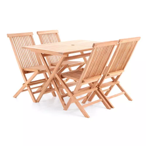 TEAK POHODA SET 4 VeGA