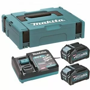 Makita 191J97-1 sada Li-ion XGT 40V 2ksBL4040+1ksDC40RA+1ksMakpac