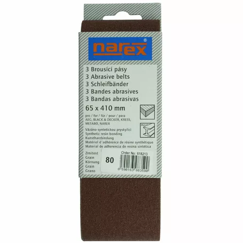 Narex 65×410 P80 - Brusný pás