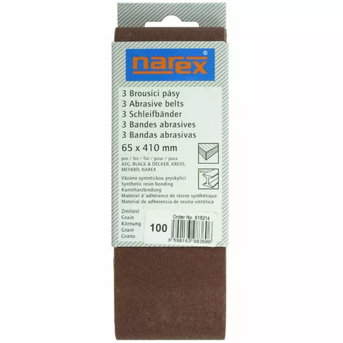 Narex 65×410 P100 - Brusný pás