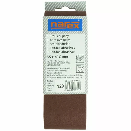 Narex 65×410 P120 - Brusný pás