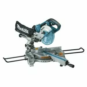 Makita DLS714NPT2 Aku pokosová pila 190mm, Li-ion LXT 2x18V/5,0 Ah