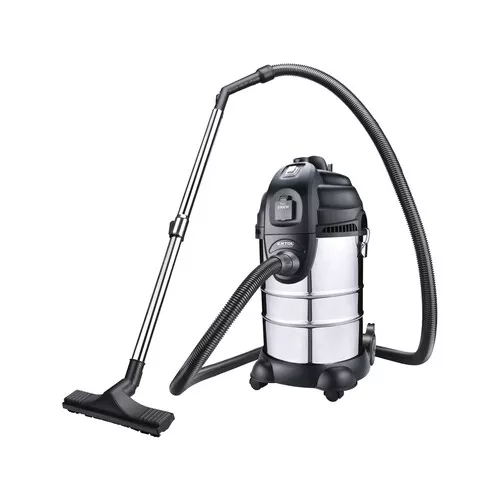 Vysavač dílenský, multifunkční se zásuvkou a funkcí čištění filtru, 30l, 6m kabel, 3m hadice, 1400w EXTOL PREMIUM 8895800