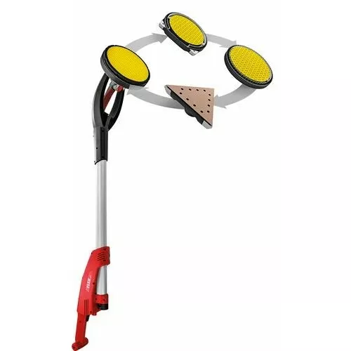 Aku-bruska na stěny a stropy Giraffe® se systémem výměnných brusných hlav 18,0 V FLEX GE MH 18.0-EC/5.0 Set+MH-R