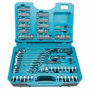 Makita E-10883 sada bitů 1/4" a montážních klíčů 221 ks v plastovém kufru