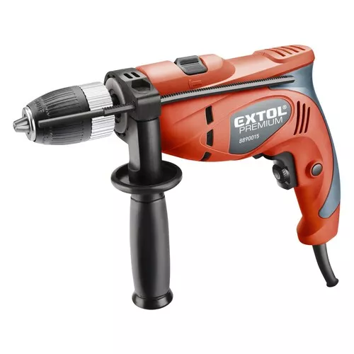 Vrtačka s příklepem, click-lock, 550w EXTOL PREMIUM 8890015