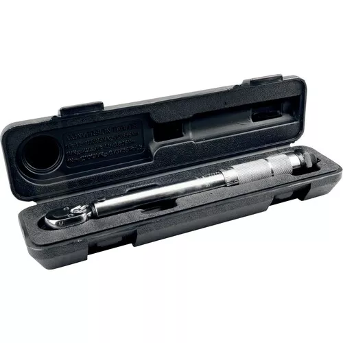 Klíč momentový, 1/4", 5-25nm, l 240mm, crv EXTOL PREMIUM 910182