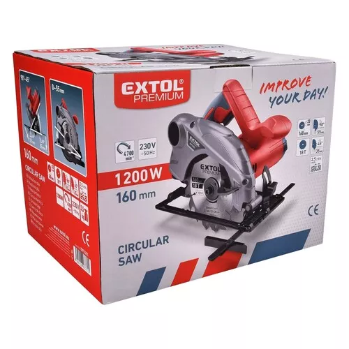 Pila kotoučová, 160mm, 1200w EXTOL PREMIUM 8893005