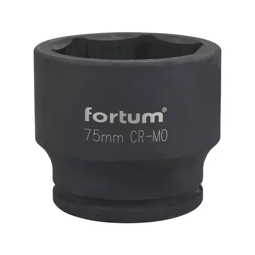 Hlavice nástrčná rázová 3/4", 75mm, l 90mm FORTUM 4703075