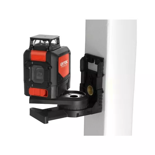 Laser zelený liniový, křížový samonivelační, 1h360° x 1v EXTOL PREMIUM 8823307