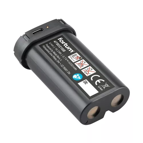 Laser zelený liniový, křížový samonivelační, 1h360°x 1v FORTUM 4780209