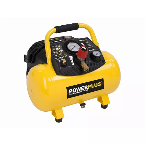 Kompresor 1100W 12L 10bar bezolejový Powerplus POWX1723