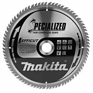 Makita B-67240 kotouč pilový dřevo Efficut 260x2.15x30mm 80Z = new B-67290