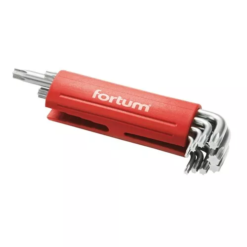 L-klíče torx, sada 9ks, 10-50 FORTUM 4710300