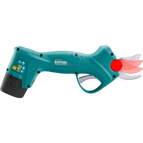 Nůžky zahradnické aku, 16v li-ion, 2×2ah EXTOL INDUSTRIAL 8791580