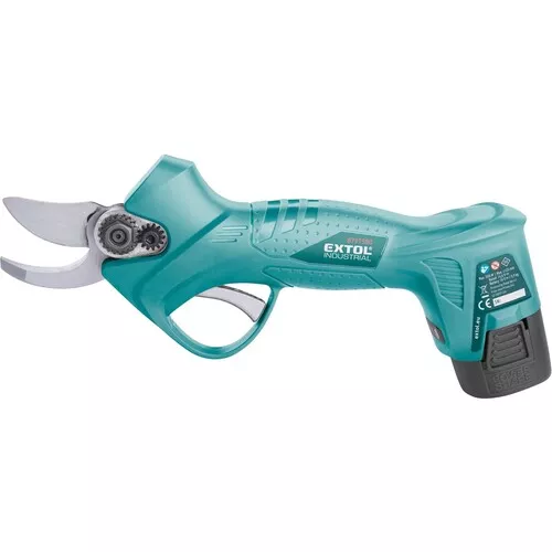 Nůžky zahradnické aku, 16v li-ion, 2×2ah EXTOL INDUSTRIAL 8791580