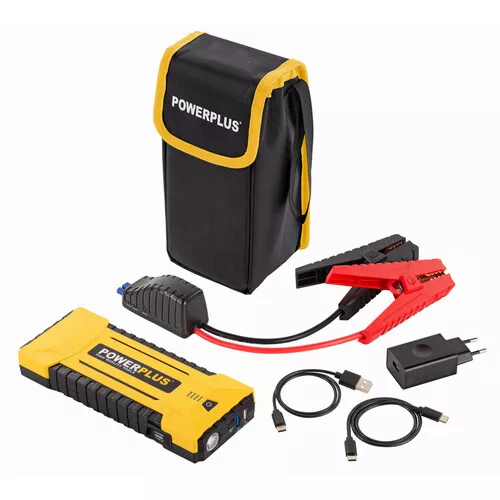 Startovací zdroj JUMP STARTER 3-IN-1 1200A/16000MAH/12V Powerplus POWX4258