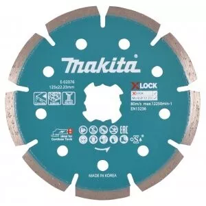 Makita E-02076 kotouč řezný diamantový X-lock 125x1.6x22.23mm
