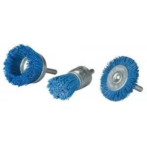 Makita D-70758 sada nylonových kartáčů pro jemné broušení 3 ks v blistru