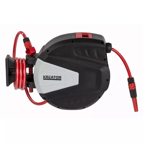 Zahradní hadice s aut. navíjením 15m 1/2"  Kreator KRTGR6711