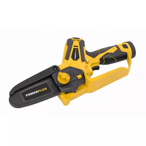 AKU jednoruční řetězová pila 12V LI-ION 100mm 2bat Powerplus POWXG1045