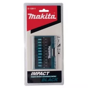 Makita E-12011 sada torzních bitů  1/4"  Impact Black, 10 ks