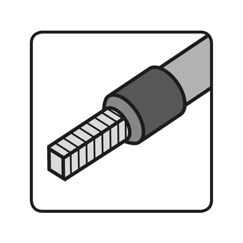 Kleště lisovací/krimpovací na dutinkové konektory čtyřhran, 0,08-6mm2 EXTOL PREMIUM 8831132