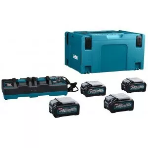 Makita 191U28-6 sada Li-ion XGT 40V 4ks BL4040+1ks DC40RB+1ksMakpac