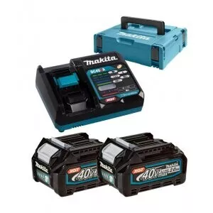 Makita 191V07-0 sada Li-ion XGT 40V 2ksBL4020+1ksDC40RA+1ksMakpac