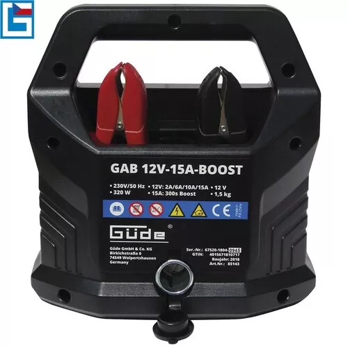AUTOMATICKÁ NABÍJEČKA BATERIÍ GAB 12V-15A-BOOST Güde 85143