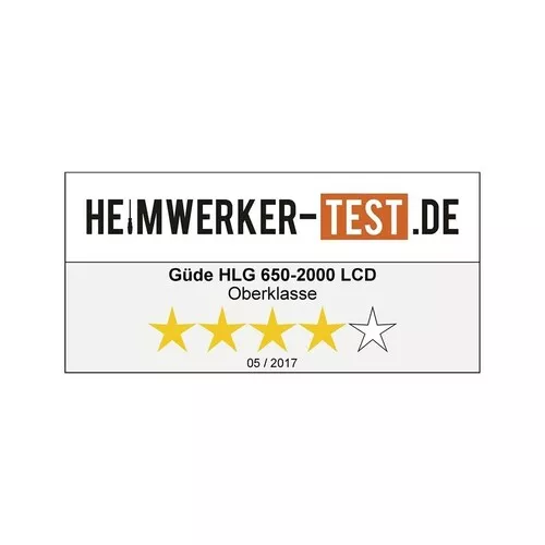 HORKOVZDUŠNÁ PISTOLE HLG 650-2000 LCD Güde 58121