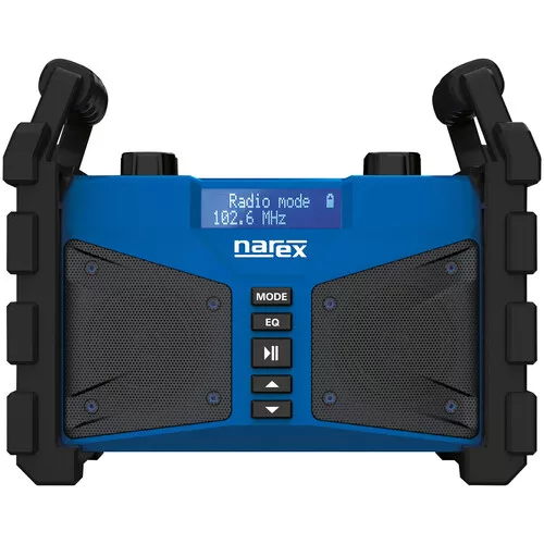 Narex BT-02 - Přenosné pracovní rádio s funkcí Bluetooth a Powerbanky 