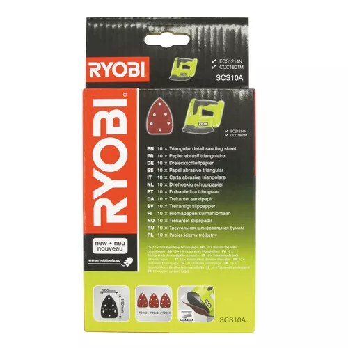 Ryobi SCS 10 A1 sada brusných papírů pro R18PS-0