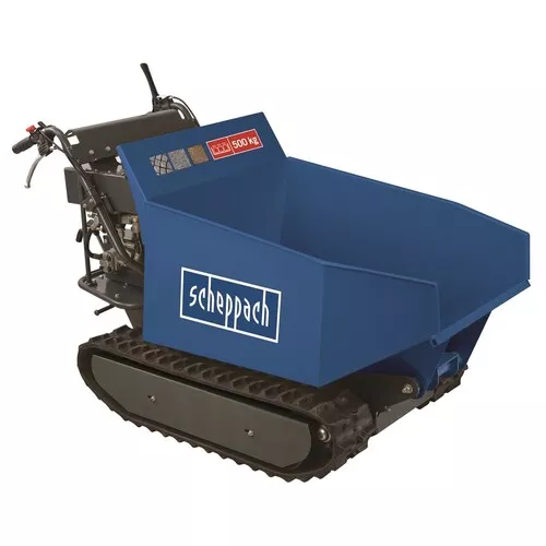 Scheppach DP 5000 pásový přepravník 500 kg s hydraulickým sklápěním korby