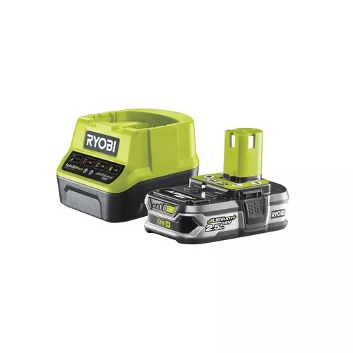 Ryobi RC18120-125 sada 18 V lithium iontová baterie 2,5 Ah s nabíječkou RC18120 ONE+