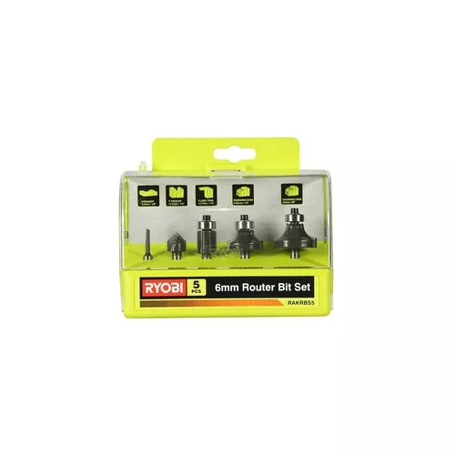 Ryobi RAKRBS5 5 ks sada fréz