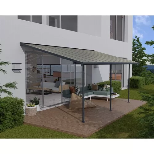 Palram - Canopia Capri 3000 antracit 3 x 3 hliníková (montovaná) pergola