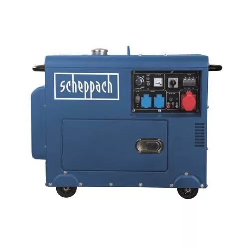 Scheppach SG 5200 D Dieselová elektrocentrála 5 000 W s regulací AVR