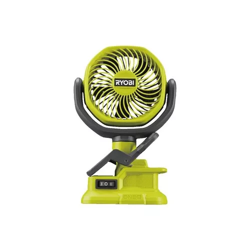 Ryobi RCF18-0 aku ventilátor s klipsem ONE+ (bez baterie a nabíječky)