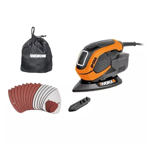 Worx WX648 - Rohová delta bruska 65W