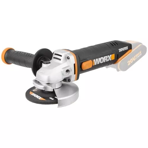 Worx orange WX800.9 - Aku úhlová bruska 115 mm, M14 - bez akumulátoru