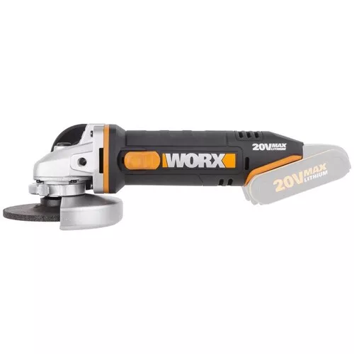 Worx orange WX800.9 - Aku úhlová bruska 115 mm, M14 - bez akumulátoru