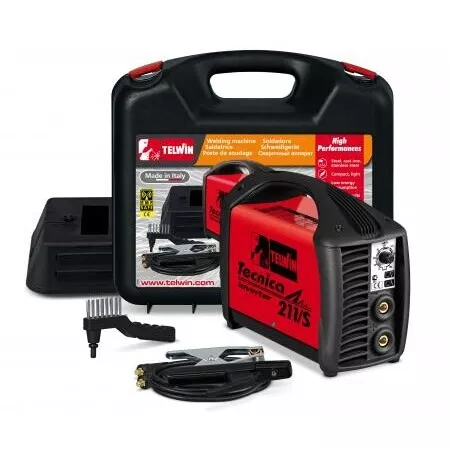 Telwin TECNICA 211/S - Svařovací invertor v kufru včetně kabelů