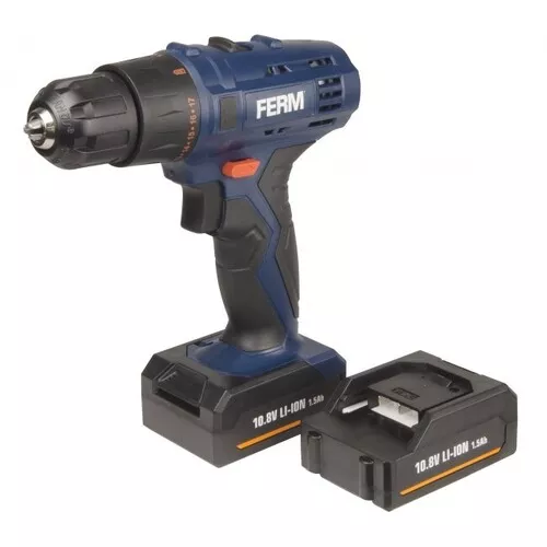Ferm CDM1119 - Aku vrtačka šroubovák 12V 20Nm 2x1,5Ah