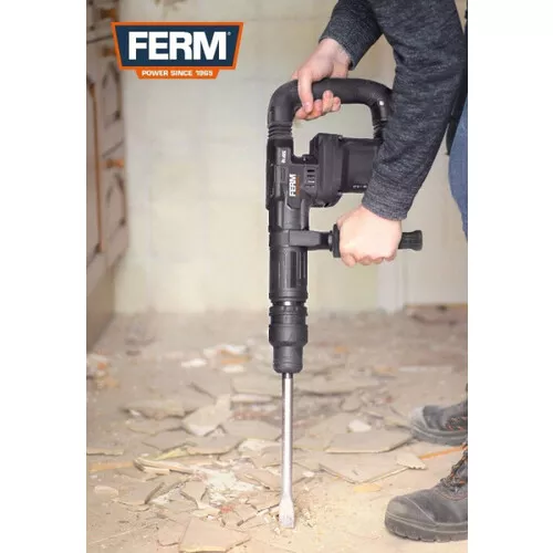Ferm HDM1040P - Bourací kladivo 1200W 14J 5,9Kg SDS-max