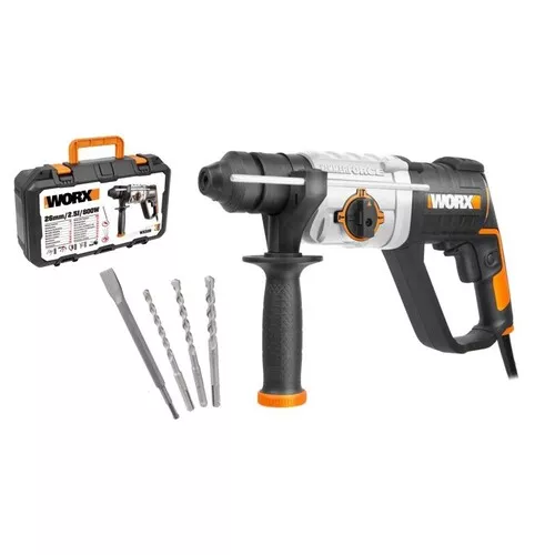 Worx orange WX339 - Pneumatické vrtací kladivo 800W, 2,5J