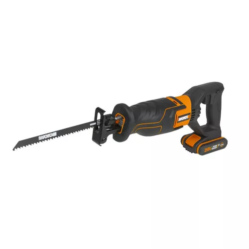 Worx orange WX500 - Aku pila ocaska 20V, 1x2.0Ah - Powershare