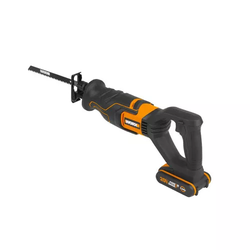 Worx orange WX500 - Aku pila ocaska 20V, 1x2.0Ah - Powershare