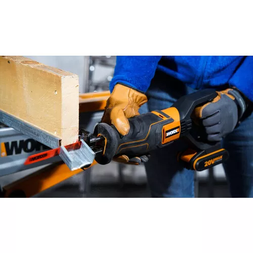 Worx orange WX500 - Aku pila ocaska 20V, 1x2.0Ah - Powershare