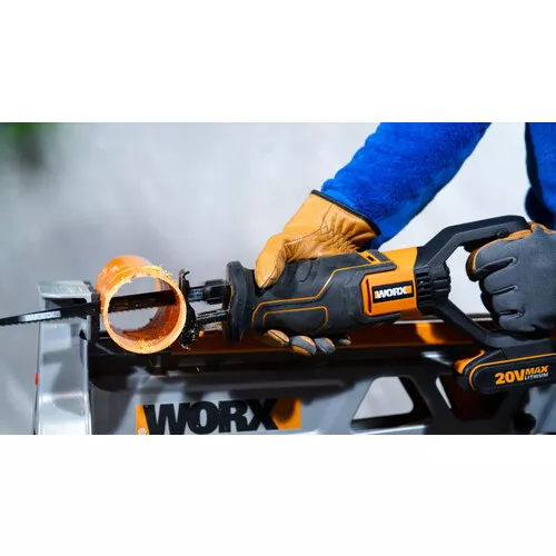 Worx orange WX500 - Aku pila ocaska 20V, 1x2.0Ah - Powershare